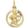 Sternzeichen-Anhänger ONE ELEMENT "Schütze Sternzeichen Anhänger aus 333 Gelbgold", gold, Schmuckanhänger, Damen, Schütze, Gelbgold 333-Gold, Gelbgold 333, Gold, für Damen – elegant, modern & vielseitig kombinierbar