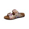 Pantolette ROHDE "Rohde Pantoletten Leder", Damen, Gr. 38, bunt (mehrfarbig), Leder, casual, Schuhe