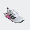 Trainingsschuh ADIDAS PERFORMANCE "DROPSET CONTROL SNEAKER", Gr. 38, cloud weiß, grau five, shock pink, Textil, sportlich, Schuhe