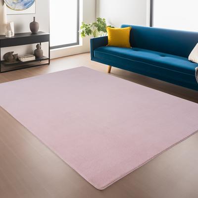 Teppich AYYILDIZ TEPPICHE "JOY 1400", rosa, B:160cm H:11mm L:220cm, Polyester, Teppiche, auch Läufer, uni Kurzflor, Wohnzimmer, Kinderzimmer Image