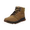 Schnürstiefelette CLARKS "Clarks Stiefelette Leder", Herren, Gr. 44,5, braun, Leder, casual, Schuhe
