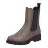 Stiefelette REMONTE "Remonte Stiefelette Leder/Textil", Damen, Gr. 39, braun (bronze), Leder, Textil, casual, Schuhe