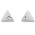Paar Ohrhänger ONE ELEMENT "Zirkonia Dreieck Ohrringe Ohrstecker", silber, Ohrringe, Damen, Damen, Silber 925 (Sterlingsilber), aus 925 Silber – stilvoll & feminin – für die besonderen Augenblicke
