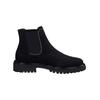 Stiefelette PAUL GREEN "Paul Green Stiefelette Leder", Damen, Gr. 37,5, schwarz, Leder, casual, Schuhe