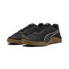 Trainingsschuh PUMA "Fuse 4.0 Sneakers Erwachsene", Gr. 47, schwarz cast iron gum weiß gray beige, Obermaterial: Textil, Synthetik; Futter: Textil; Innensohle: Textil; Laufsohle: Gummi, Schuhe