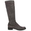 Stiefel CAPRICE "Caprice Stiefel Lederimitat", Damen, Gr. 40, grau (dunkelgrau), Lederimitat, casual, Schuhe