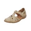 Riemchensandale JOSEF SEIBEL "Josef Seibel Sandalen Leder", Damen, Gr. 43, beige (creme), Leder, casual, Schuhe