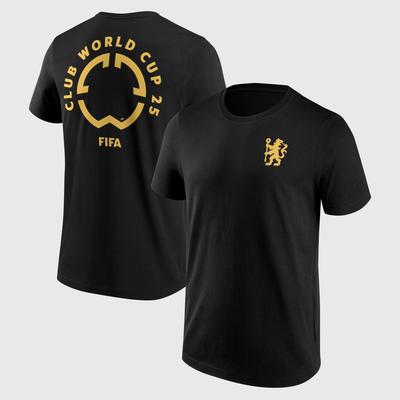 Chelsea Club World Cup Duel Logo Grafik-T-Shirt – Schwarz – Herren Image