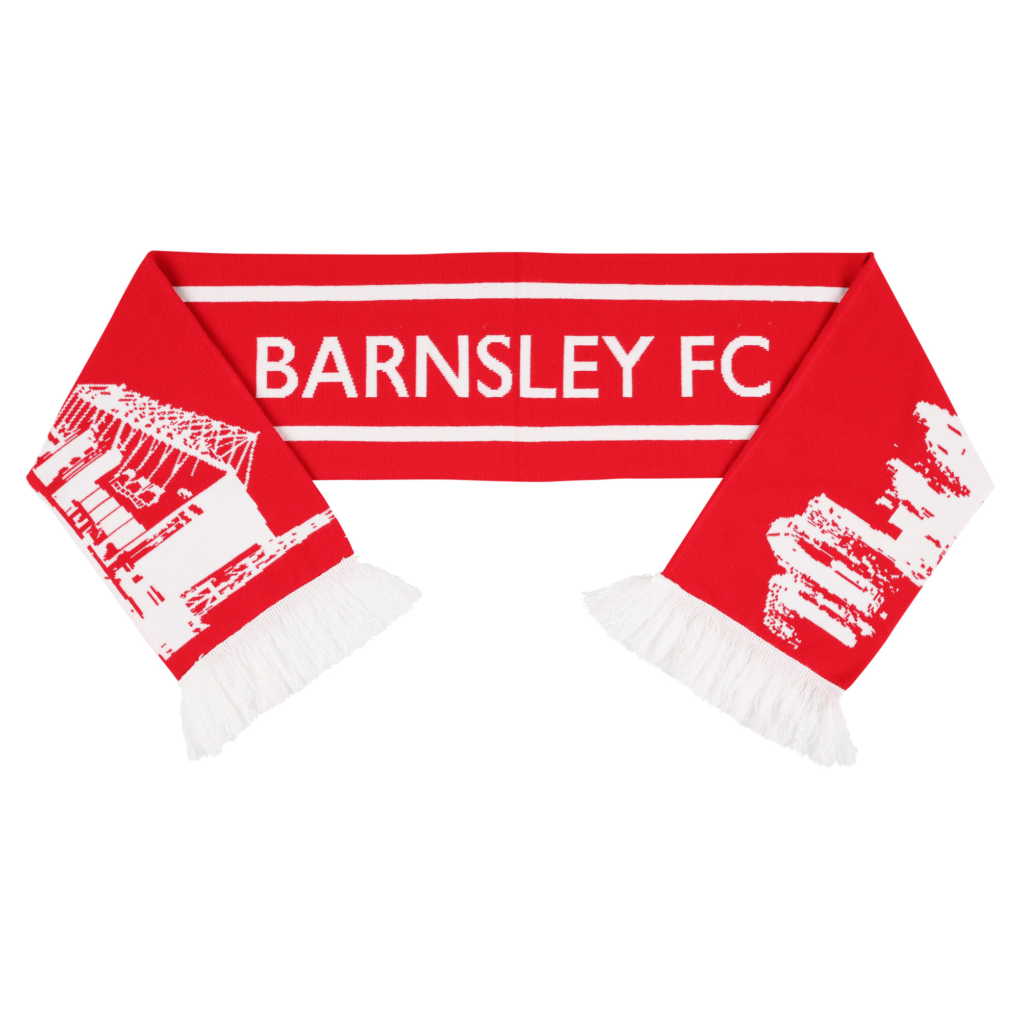 Barnsley Stadium Schal – Rot – Unisex Image