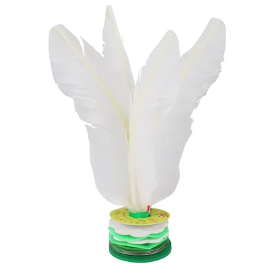 10pcs Fitness Shuttlecock Badminton High Elasticity Kicking Game Toy Chinese Jianzi Outdoor Indoor