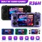 Transparent R36H Retro Handheld Video Game Console 3.5