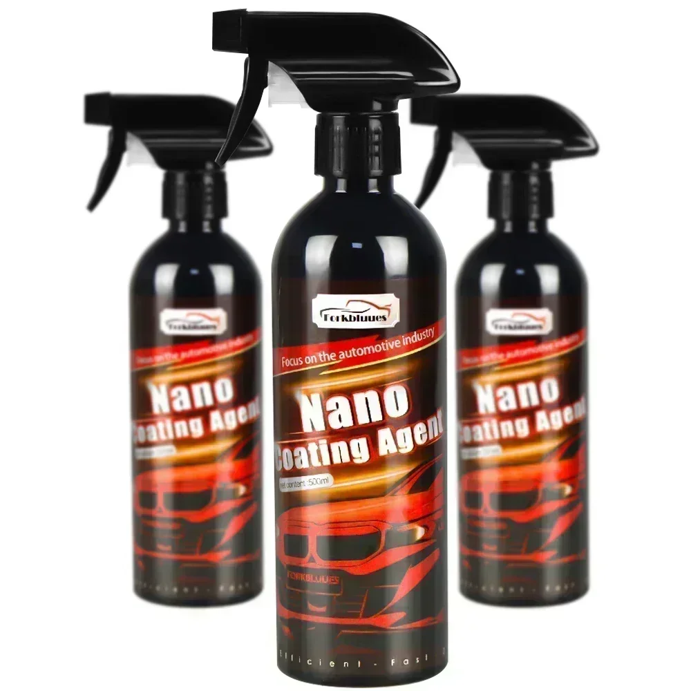 10H Keramik Auto Beschichtung 500ML 9H Nano Flüssigkeit Glas Überzogene Kristall Hydrophobe Wasserdichte Polieren Farbe Härte auto Polnischen Wachs Image