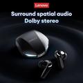 Auricolari wireless Lenovo XT53 Bluetooth 5.4, cuffie da gioco a lunga durata e bassa latenza, con display digitale a LED.
