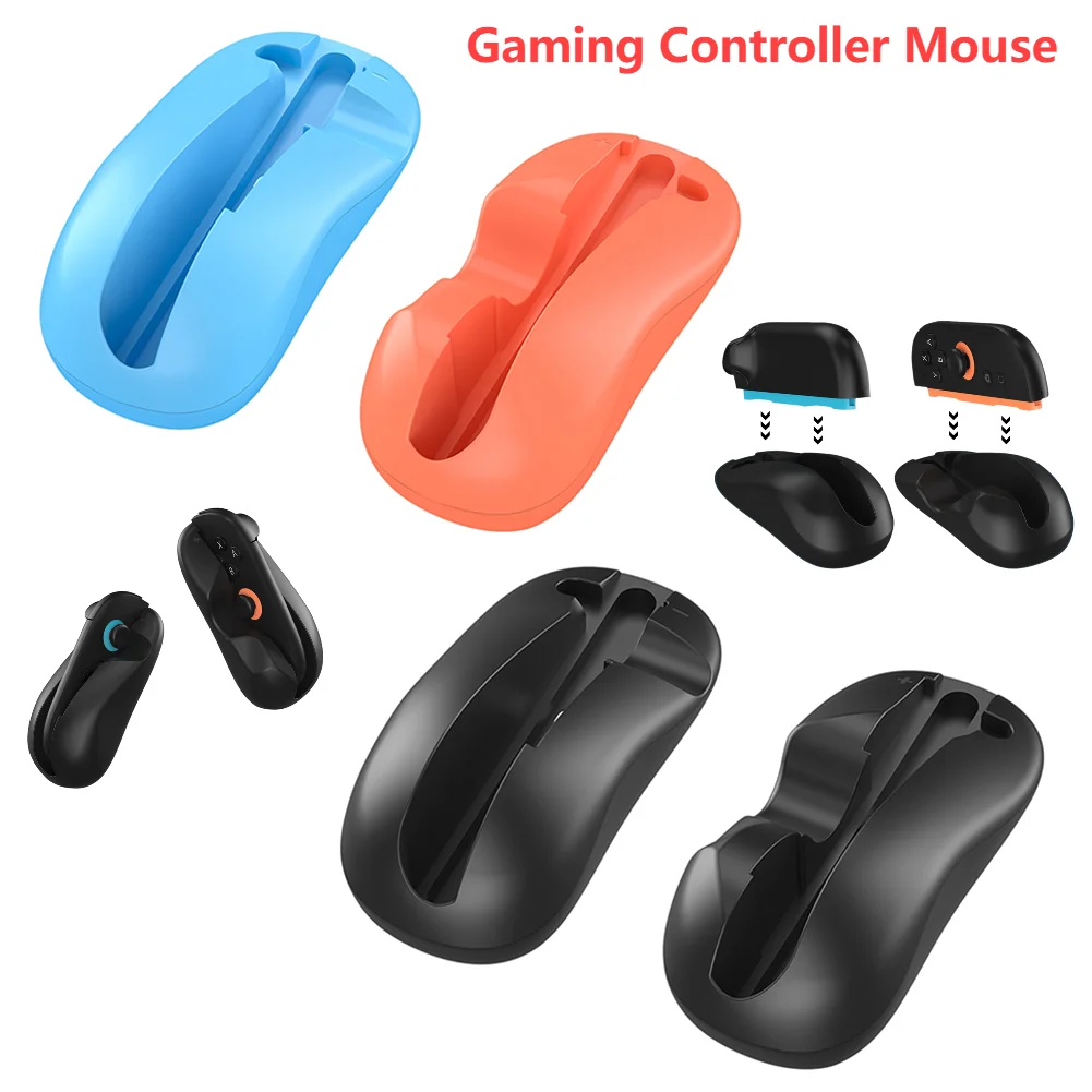 1 Paar Gaming-Controller-Maus für Nintendo für Switch 2 Joy-Con, ergonomische linke + rechte Controller-Halterung, Spielgriff-Hülle Image
