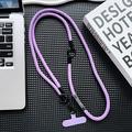 Nuovo cinturino per telefono unisex regolabile 2 in 1, borsa a tracolla da appendere al collo con cinturino anti-perdita per uso portatile all'aperto