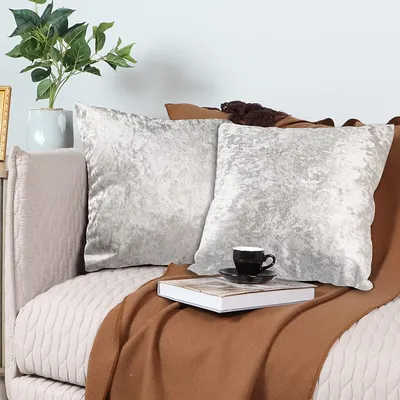 Zerkleinert Samt Große Kissen Abdeckung Weiche Glatte Werfen Kissen Abdeckungen Edle Strukturierte Kissen Fall Vintage Wohnkultur für Sofa Bett co Image