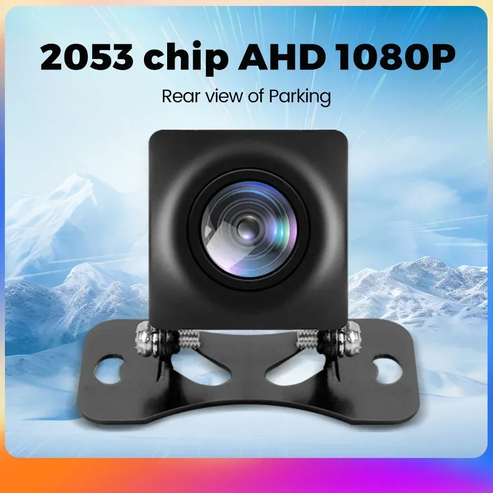 2053 Chip AHD 1080P Rückfahrkamera für Android Multimedia Player 170 Grad MCCD Fisheye Objektiv Nachtsicht IP68 Auto Reverse Backup Image