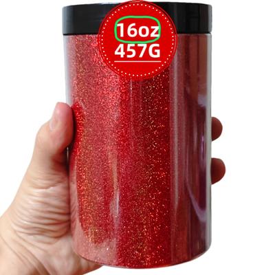 TEMU Vintage Red Glitter Sequins For Diy, Nail Art, Handmade Gifts & Crafts - Large 16oz (457g) With Hexagonal Shape - Birthday & Holiday Gifts, Festive Event Atmosphere, Heavy Image