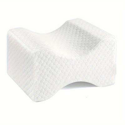 TEMU 1pc Long Knee Pillow For Side Sleeper Fully Support Thighs, Side Lying Knee Pillow, Leg Pillow Image