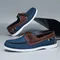 Mode cuir chaussures décontractées pour homme grande taille 48 marque Docksides chaussures homme Style italien à lacets bateau chaussures hommes chaussures de conduite