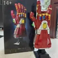 675 pezzi decorazione desktop nano guanto di sfida guanti blocchi set costruito compatibile 76223 modello ornamento regalo fai da te per bambini e adulti