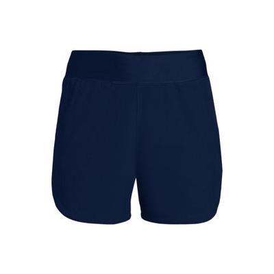 Board Shorts - with Swim Briefs, Women, size: 12, regular, Blue, Nylon-blend, by Lands' End