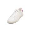 Sneaker MARC O'POLO "aus hochwertigem Rindleder", Damen, Gr. 38, sanftes weiß, schwarz, braun, Obermaterial: 100% Leder, unifarben, Schuhe