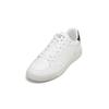 Sneaker MARC O'POLO "aus hochwertigem Rindleder", Damen, Gr. 39, schwarz-weiß (sanftes weiß, schwarz), Obermaterial: 100% Leder, unifarben, Schuhe