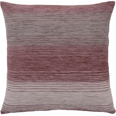 Dekokissen HOMING "Linn" Gr. 2, rosa (rosé, bedruckt, gemustert), B:50cm L:50cm, Polyester, Dekokissen_Sitzkissen_Kissenhüllen, Farbverlauf, modern, Streifen, Kissenhülle ohne Füllung, 1 Stück Image