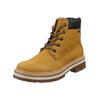Schnürstiefel TOM TAILOR "Tom Tailor Stiefel Lederimitat/Textil", Herren, Gr. 45, braun (camel), Lederimitat, Textil, casual, Schuhe