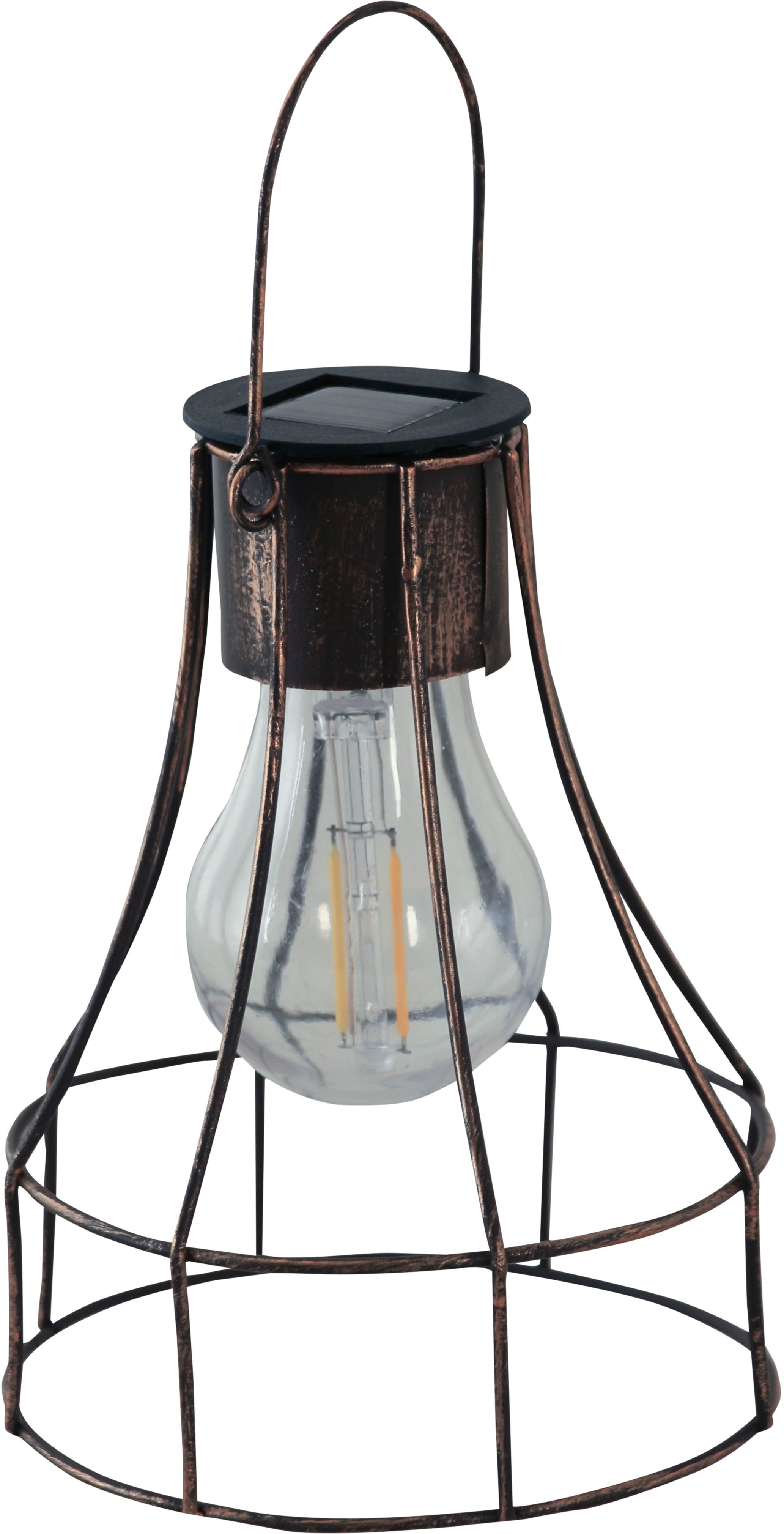 LUXFORM Hängeleuchte "Solar-Hängeleuchte - Dortmund - LED", braun (bronze), 1 Stk., Leuchten, Dekorative Pendelleuchte Image