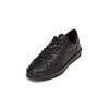 Sneaker MARC O'POLO "aus edlem Rindleder", Herren, Gr. 45, schwarz, Obermaterial: 100% Leder (Rind), unifarben, Schuhe