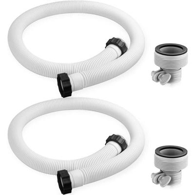 Cyslmuk - 2 Stück für Intex Schwimmbadschlauch-Adapter, Ersatzschlauch, Schwimmbadschlauch, Image