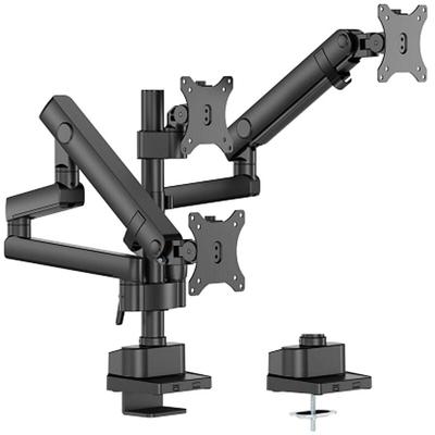 Wiltec - Dreifach Monitorhalterung Schreibtisch mit 360° VESA-Platte, Bildschirmhalterung bis 10 kg Image
