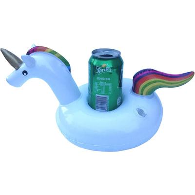 Getränkehalter mit Regenbogen-Pferd, auf dem Wasser schwimmend, aufblasbares Kissen, Image