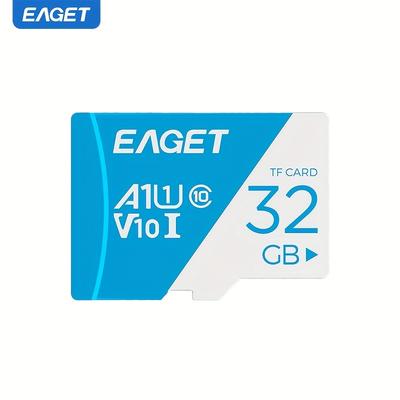 TEMU Eaget Memory Card 32gb/64gb/128gb/256gb , Mini Tf/sd Flash Card, U3 C10 Memory Storage Card For Tablets, Cameras, Phones Laptops, Pcs, Car Audio & Game Console Image