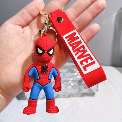 TEMU 1pc Avengers Spider-man Keychain Captain America Keychain