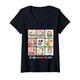 Damen In My Guinea Pig Era Funny Guinea Pigs Activities Lover Girl T-Shirt mit V-Ausschnitt