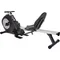 Recumbent Exercise Bike and Rower - Cardio Machine with Smart Workout App - Exercise Bike for Home Workout