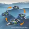 EPP Foam Remote Control Foam Fighter Gravity Sensing RC Drones Four Motor Helicopter Toy Portable 2.4G Stunt RC Hobby Jet Plane