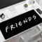 TV Series Friends Quotes Large Mouse Pad Gaming Mouse Pad PC Gamer Computer Mouse Mat Big Mousepad XXL Carpet Keyboard Desk Mat