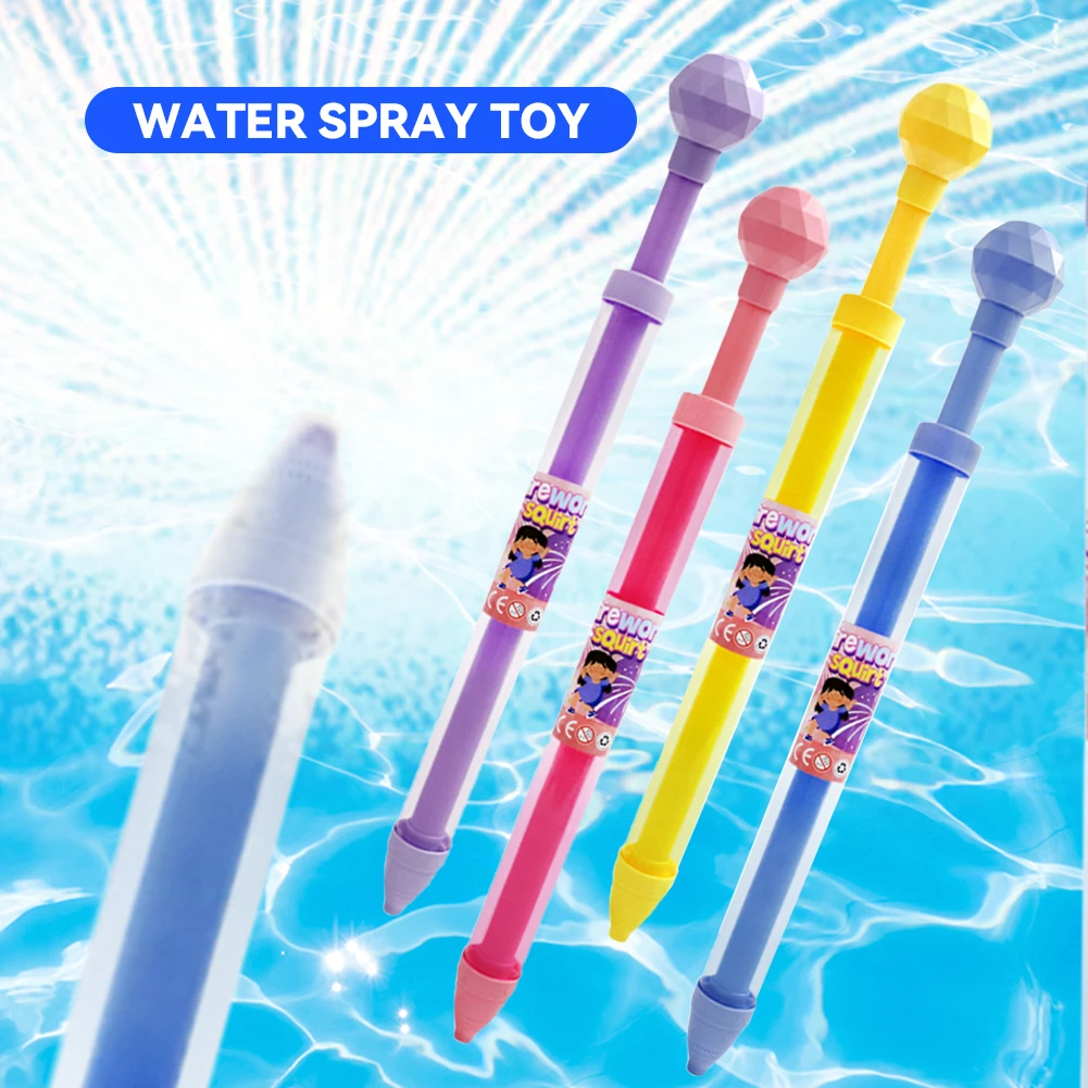 4PCS Romantische Feuerwerk Spray Wasser Pistole Outdoor Splash Spiele für Pool Rasen Aktivitäten Kinder Sommer Interaktive Wasser Spray Requisiten Image