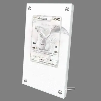 Pokemon Sv11 White Dragon Bwr Reshiram Acryl Extended Artwork Vitrine Psa Collection Card Extended Painting Stuck Brick Image