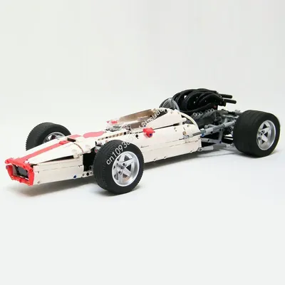 1199PCS MOC Sportwagen HondaS RA 300 (1967) Technologie Modell Bausteine Stapeln Ziegel Kreative Kind Spielzeug Geschenk pädagogische Image