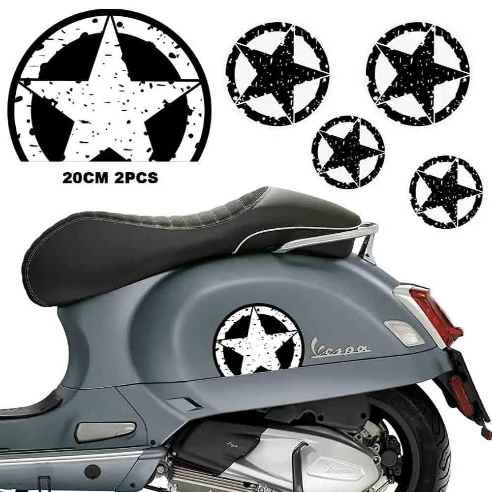 Adesivo riflettente per moto Scooter impermeabile Decal Accessori per PIAGGIO VESPA GTS GTV LX LXV SPRINT 50 150 200 250 300ie