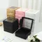 7 Zoll Kraftpapier Kuchen Süßigkeiten Boxen Rechteck Offenes Fenster Hochzeit Schmuck Schokolade Geschenk Verpackung Boxen Backen Party Supplies