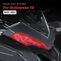 Trasparente Faro Adesivi Per Ducati Multistrada V2 2022 2023 2024 Moto Testa Luce Decalcomanie Accessori di Protezione