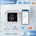 Tuya WiFi Termostato per condizionatore d'aria Alimentazione USB IR Temperatura Umidità LCD Touch Screen Controller a infrarossi Google Home Alexa