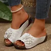Schuhe Frauen Sandalen Mode Keil Damen Schuhe Strand frauen Sandalen Slip Auf Weiche Zapatos De
