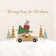 Home Fashion®, Driving Home for Xmas, Lunch-Servietten aufgefaltetes Maß 33 cm x 33 cm, im Viertelfalz, 20 Stück pro Pack
